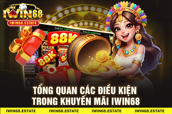 Tổng quan các điều kiện trong khuyến mãi Iwin68